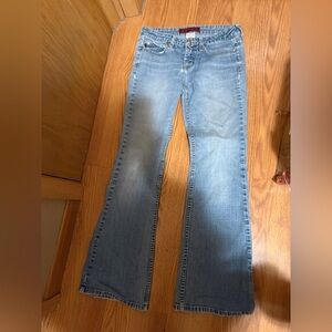 YMI Juniors Light Blue Flare Jeans